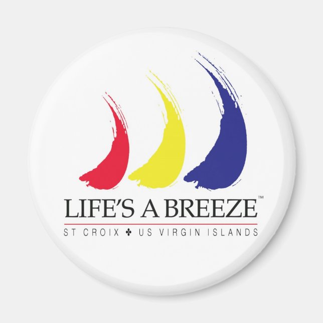 Íman A vida é uma Rua Breeze™_Paint-The-Wind. Croix (Frente)