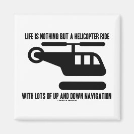 Íman A Vida Não É Nada Mais Do Que Uma Viagem De Helicó