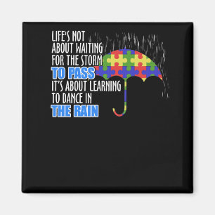 Íman A vida não é sobre esperar a tempestade para passa