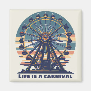 Íman A vida retrô é um carnaval