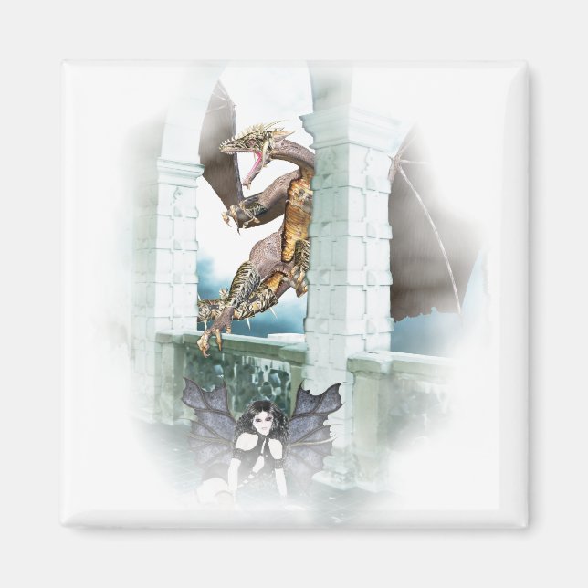 Íman A Vignette do Dragão (Frente)