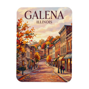 Íman A Vila Histórica de Galena EUA