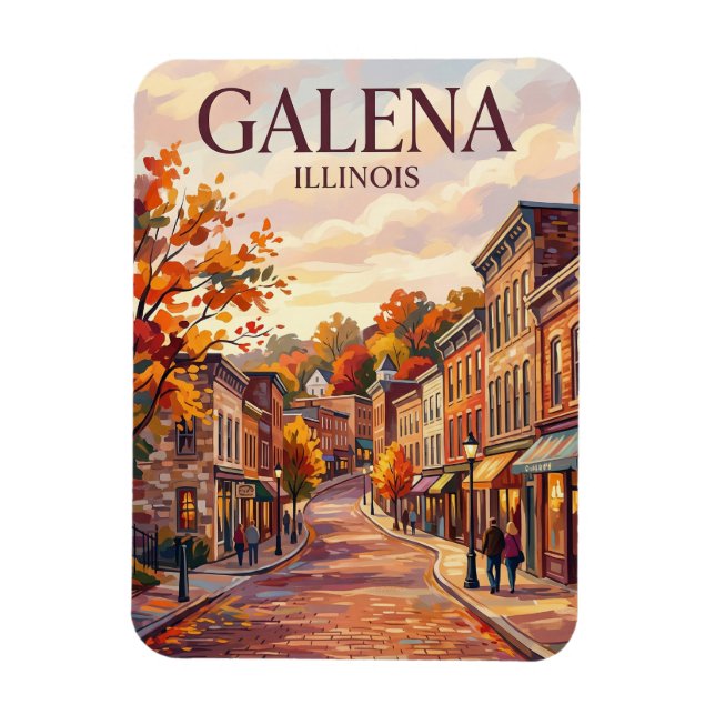 Íman A Vila Histórica de Galena EUA (Vertical)