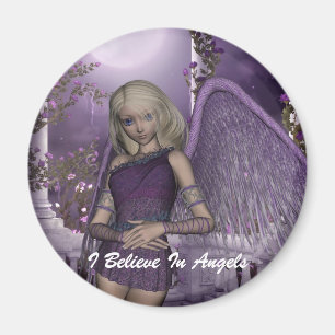 Íman A violeta do anjo encanta o ímã