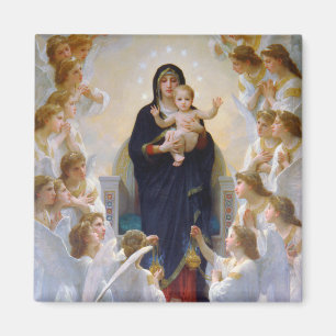 Íman A Virgem com Anjos, Bouguereau