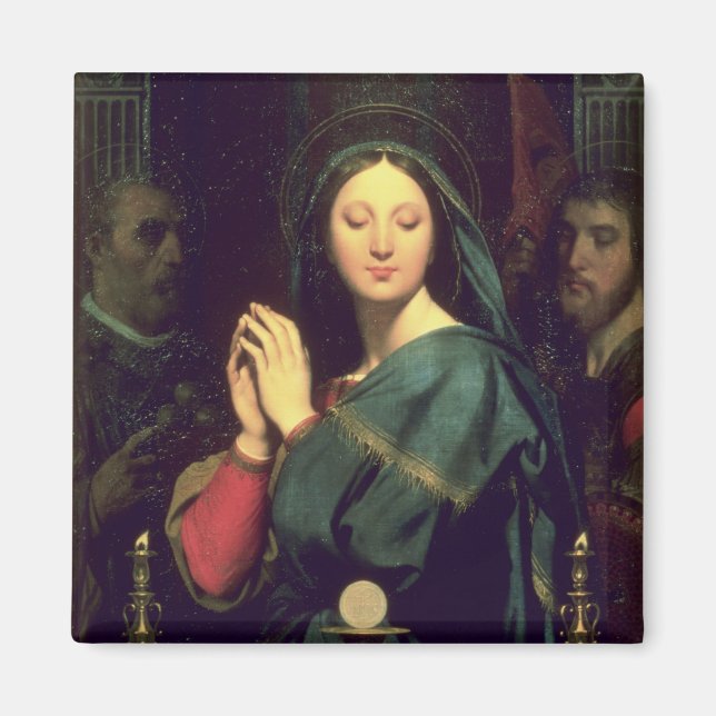 Íman A Virgem com o Anfitrião, 1841 (Frente)