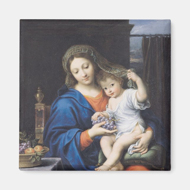 Íman A Virgem das Uvas, 1640-50 (Frente)