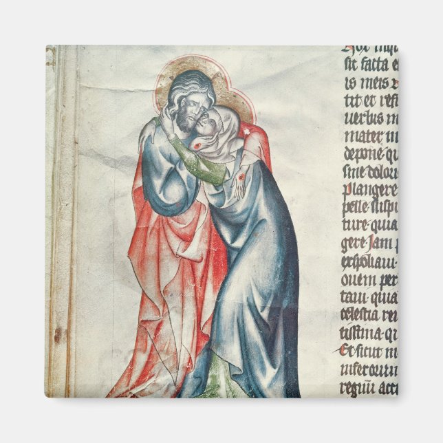 Íman A Virgem e Cristo, da Paixão de (Frente)