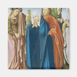 Íman A Virgem Maria com St John o evangelista