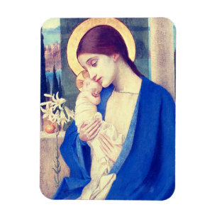 Íman A Virgem Maria e o Menino Jesus Graça Renascentist