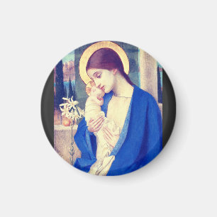 Íman A Virgem Maria e o Menino Jesus Graça Renascentist