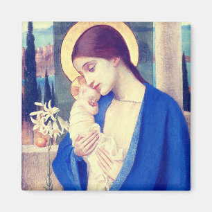 Íman A Virgem Maria e o Menino Jesus Graça Renascentist