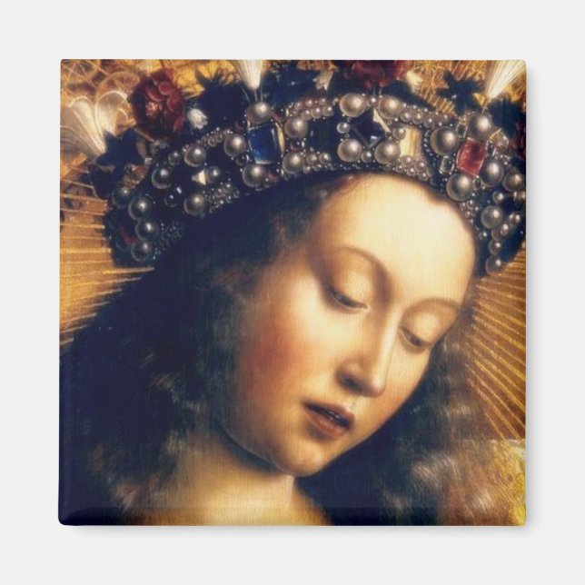 Íman A Virgem Maria Magnet (Frente)