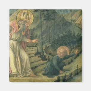 Íman A visão de St Augustine, 1450's atrasado