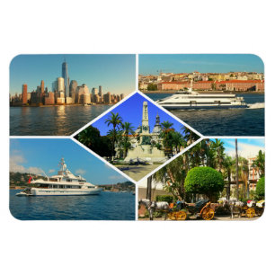 Íman À volta da Colagem Mundial