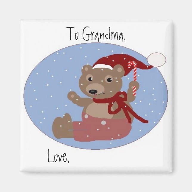 Íman À Vovó, Amor... (Personalizar) (Frente)