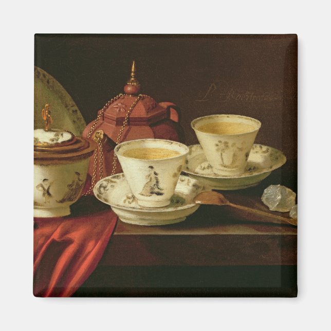 Íman A Yixing Teapot e Porcelana Chinesa Tete-a-Tete (Frente)