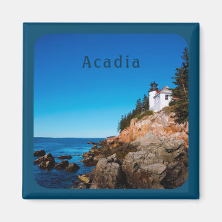 Íman Aadia National Park Maine Bass Harbor Lighthouse