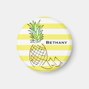Íman Abacaxi Amarelo Strike Summer Personalizado