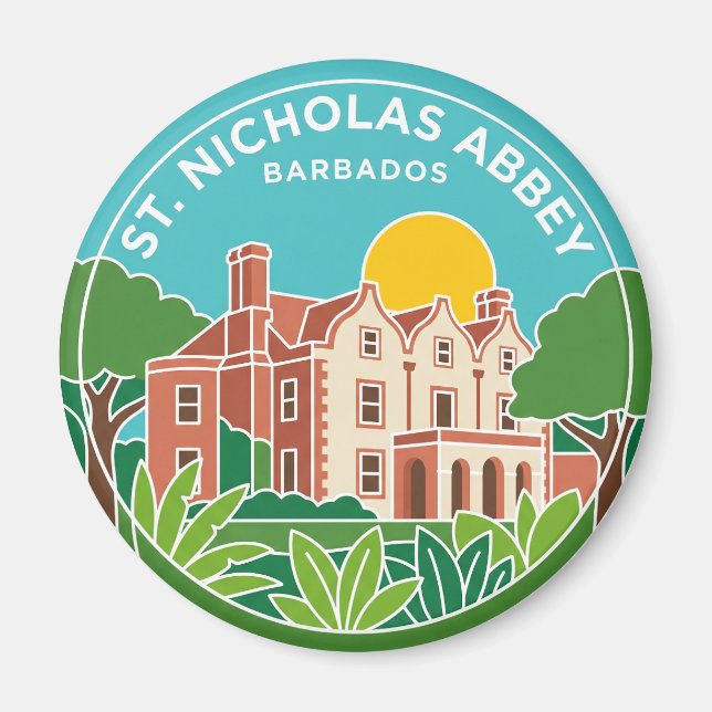 Íman Abadia de St. Nicholas Barbados (Frente)