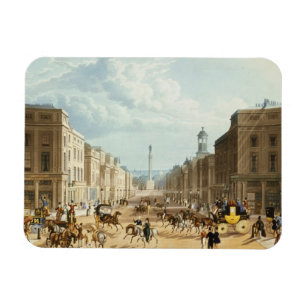 Íman Abaixe a rua regente, bar. por Ackermann, c.1835