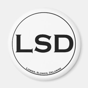 Íman Abaixe um ímã mais lento de Delaware