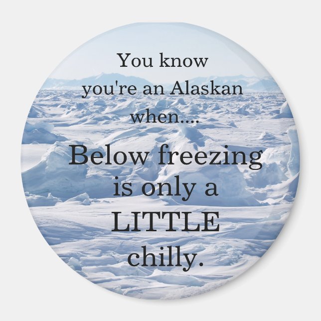 Íman Abaixo do congelando.... (Frente)