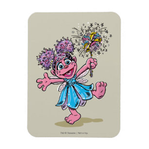 Íman Abby Cadabby Retro Art