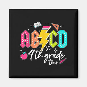 Íman Abcd The 4th Grade Tour Pencil Lightning Rock Boys