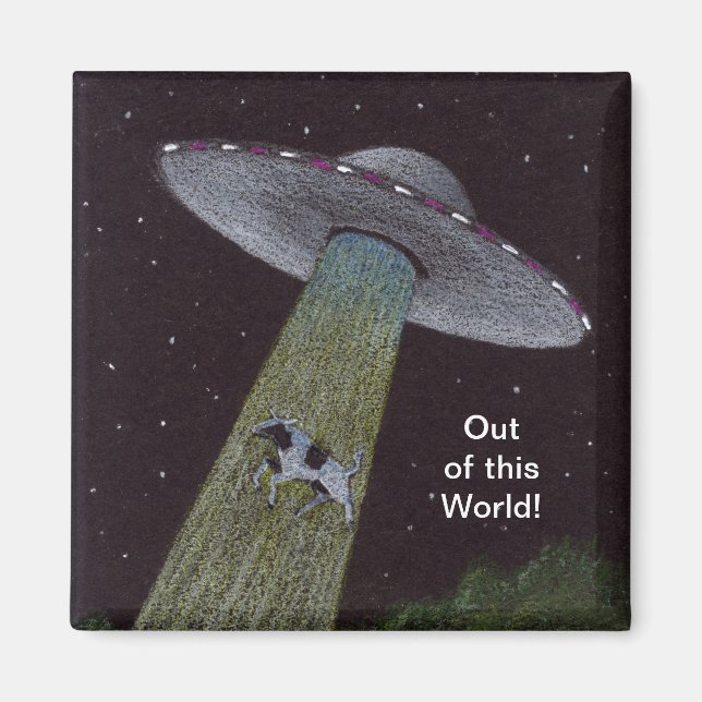 Íman Abdução de alienígenas (Frente)