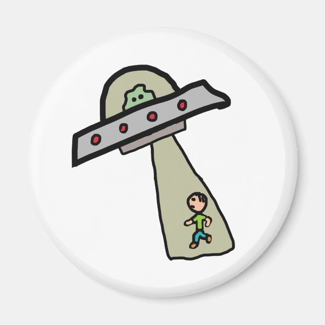 Íman Abdução de alienígenas (Frente)