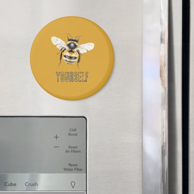 Íman Abeelha Amarela Preta Você Mesmo (In Situ (Fridge))