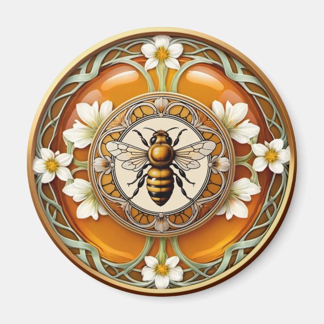Íman Abeille Art Nouveau (Frente)