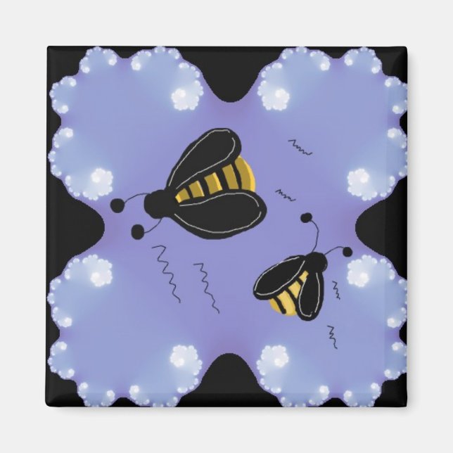 Íman Abejas Carpinteras (Frente)