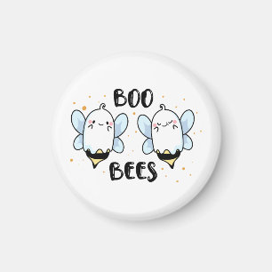 Íman Abejas Fantasmas Lindas - Halloween Divertido em b