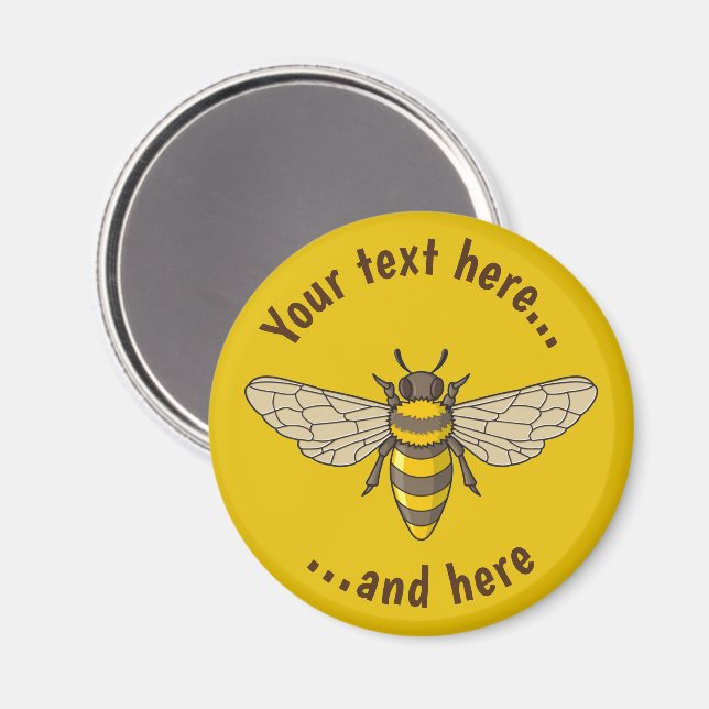 Íman Abelha (Front/Back)