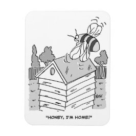 Íman Abelhas de mel retornam à sua colmeia