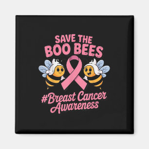 Íman Abelhas Engraçadas Fantasmas Boo Cancer Sensibiliz