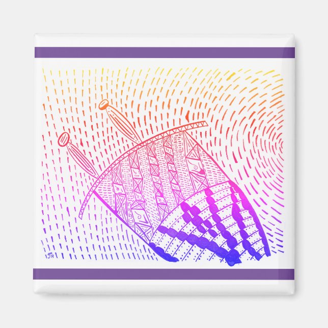 Íman Abelhas Falantes (Frente)