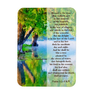 Íman Abençoado é o Homem - Salmo 1:1-3