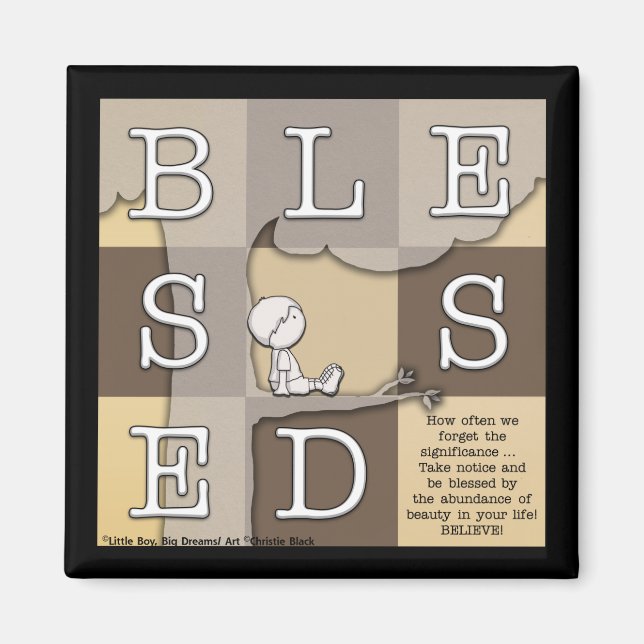 Íman Abençoado pela Abundância da Beleza (Frente)