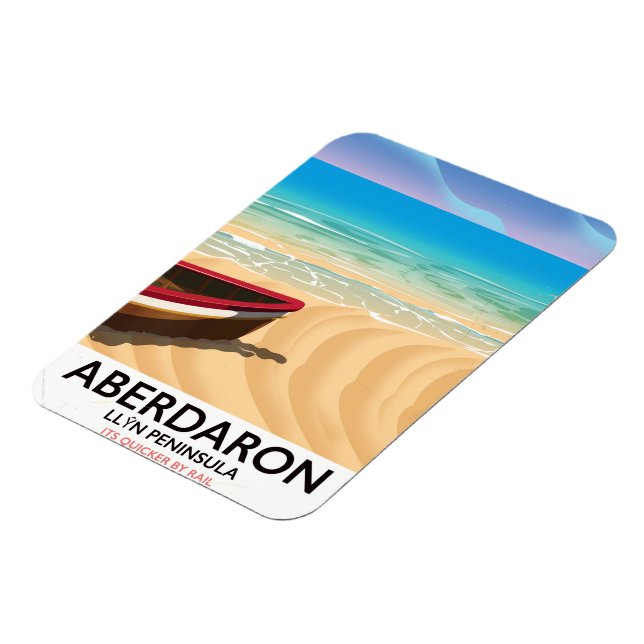 Íman Aberdaron, Península de Llŷn cartaz à beira-mar Pa (Left Side)