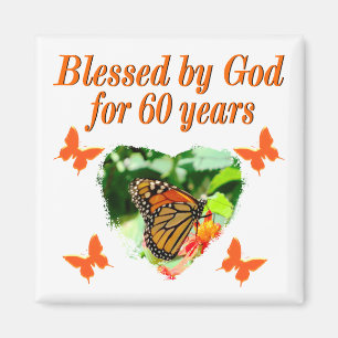 ÍMAN ABERTO POR DEUS 60º ANIVERSÁRIO DESIGN