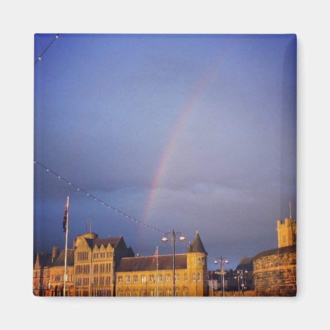 Íman Aberystwyth Rainbow Magnet (Frente)