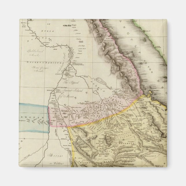 Íman Abissínia, Nubia e c (Frente)