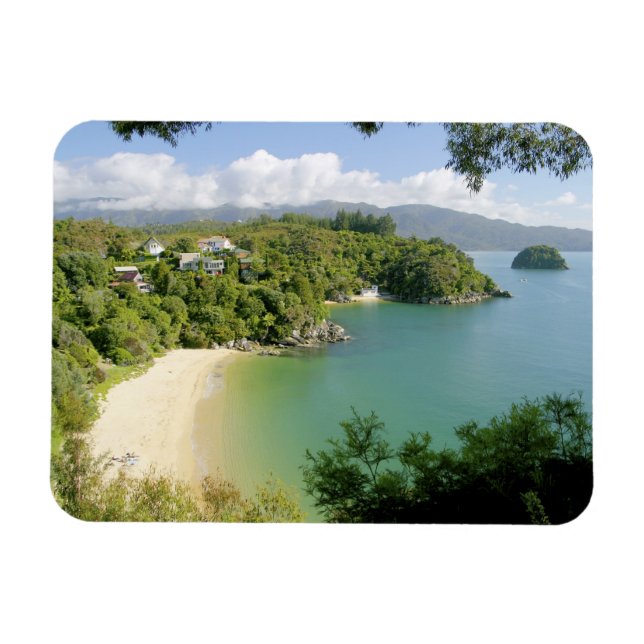 Íman Able Tasman NP, Nelson, Nova Zelândia. As muitas (Horizontal)