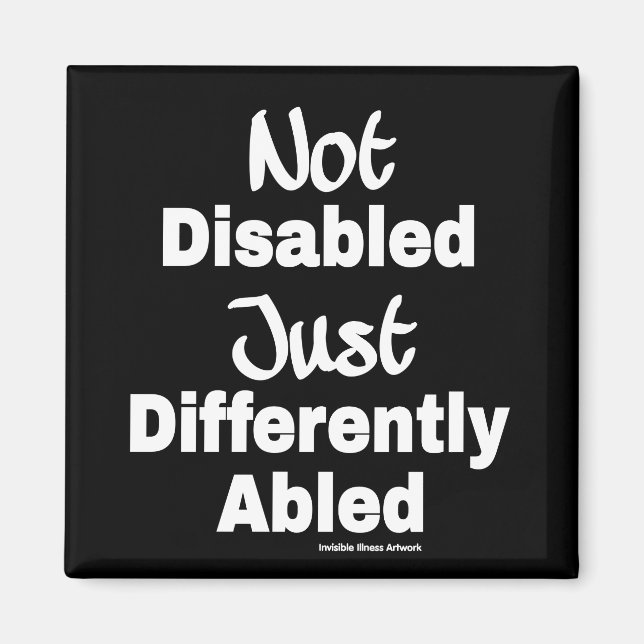 Íman Abled Diferente (Frente)