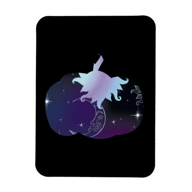 Íman Abóbora Azul Escuro (Vertical)