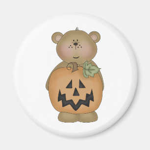 Íman Abóbora Jack O'lantern do Ursinho