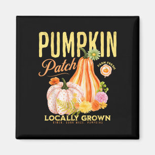 Íman Abóbora vintage outono outono halloween mulheres